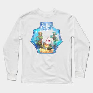 ut- Asriel with hope Long Sleeve T-Shirt